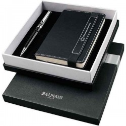 Darčeková súprava Balmain - pero a  luxusný zápisník